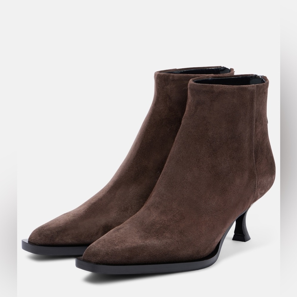 A.Emery brown ankle boots